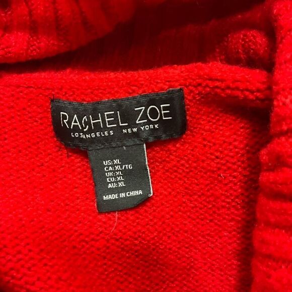 RACHEL Zoe Merino Wool Blend Cowl Neck Sweater - Picture 5 of 6